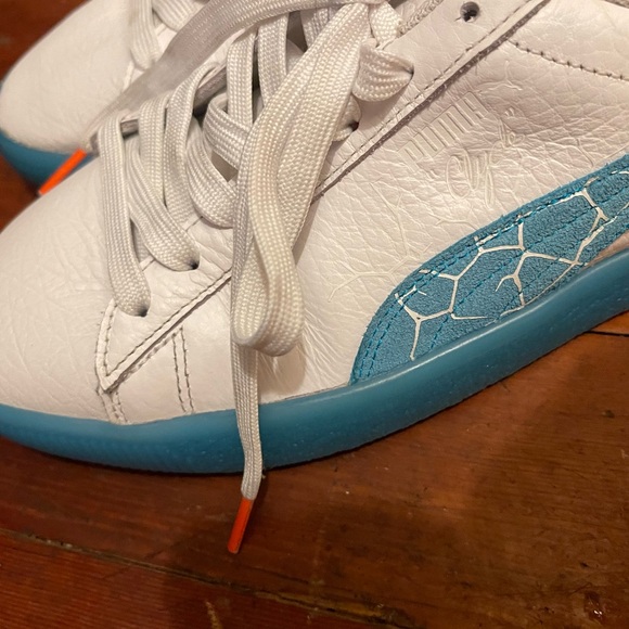 Used 2021 Kool-Aid x Clyde 'Brick Walls - Blue Atoll' Sneaker Shoes - Picture 4 of 11